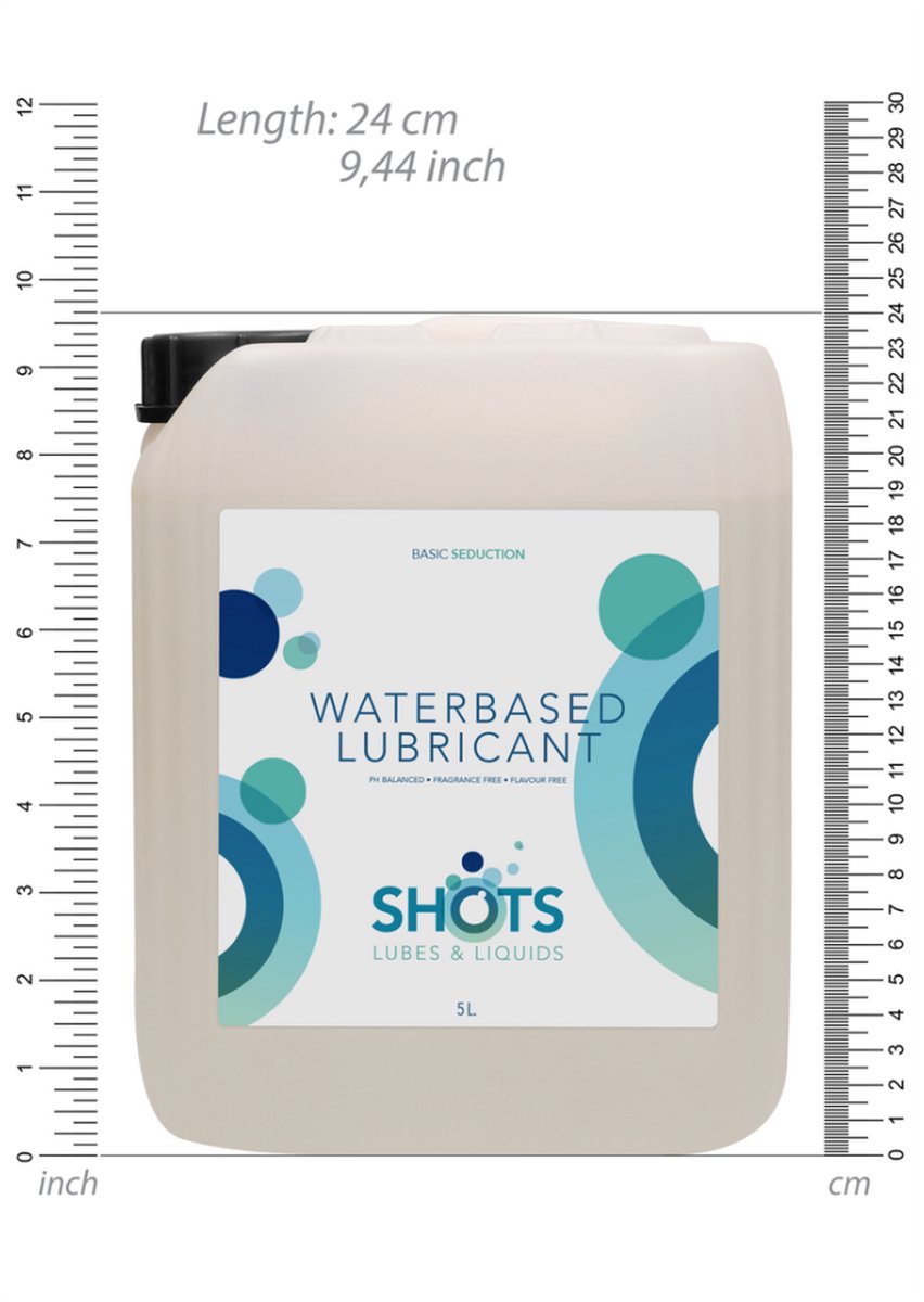 Goedkoopste Waterbasis Glijmiddel - 5 Liter