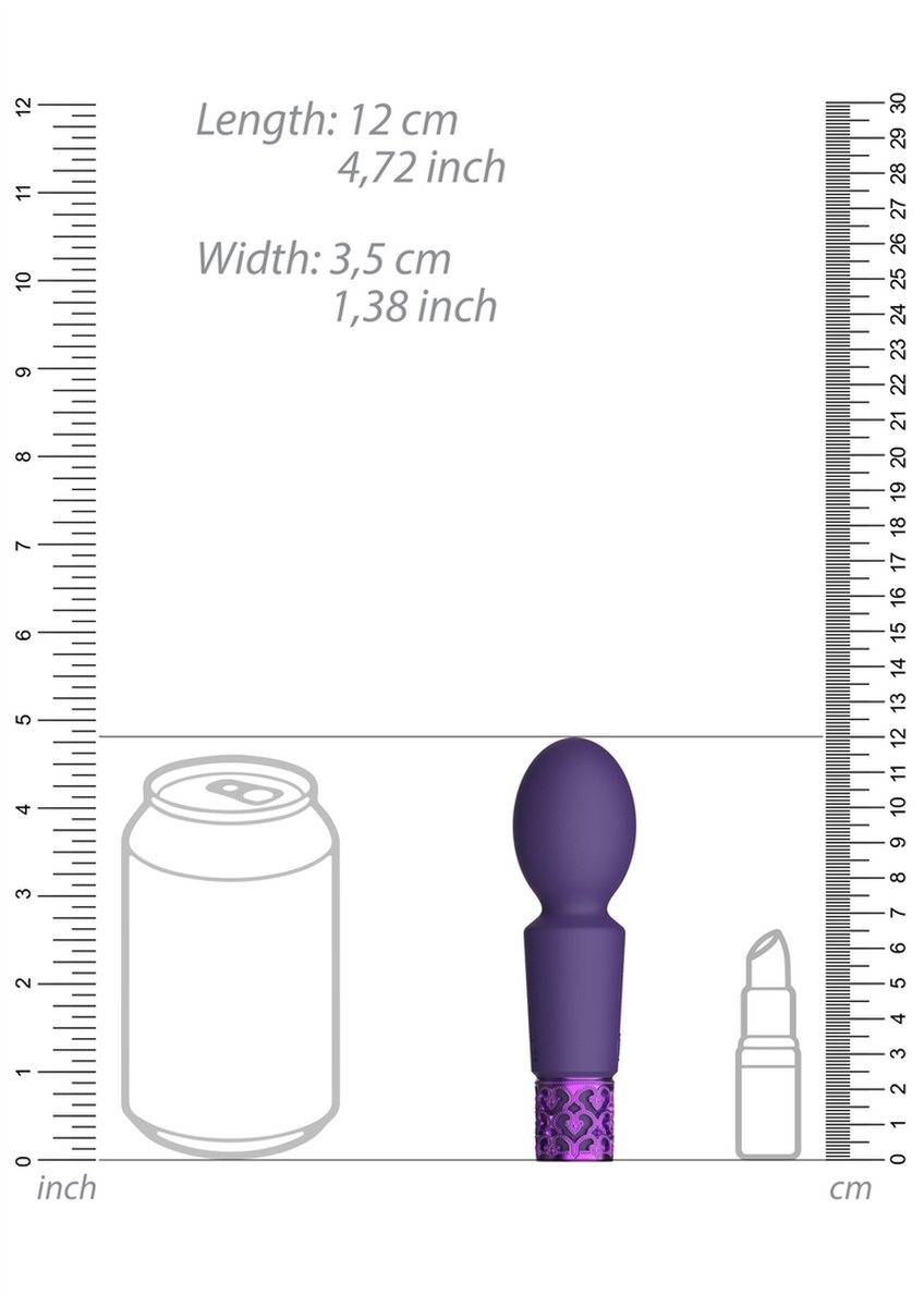 Brilliant - Rechargeable Silicone Bullet - Purple