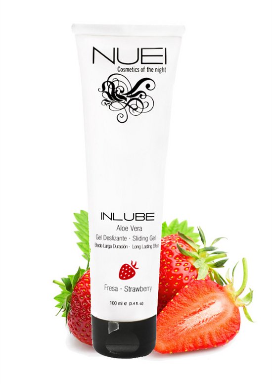 INLUBE Strawberry water based sliding gel - 100ml | bol