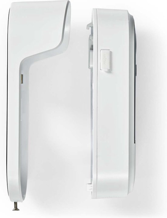 Nedis SmartLife Videodeurbel - Wi-Fi - Batterij Gevoed / Transformator - Full HD 1080p - Cloud Opslag (optioneel) / microSD (niet inbegrepen) - IP54 - Met bewegingssensor - Nachtzicht - Wit van Nedis — afbeelding 4