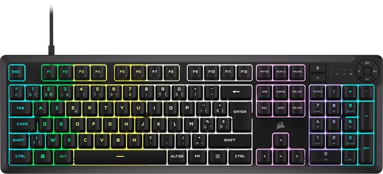 Clavier Gaming Corsair K55 Core - Membrane - RVB - BE Azerty - Zwart