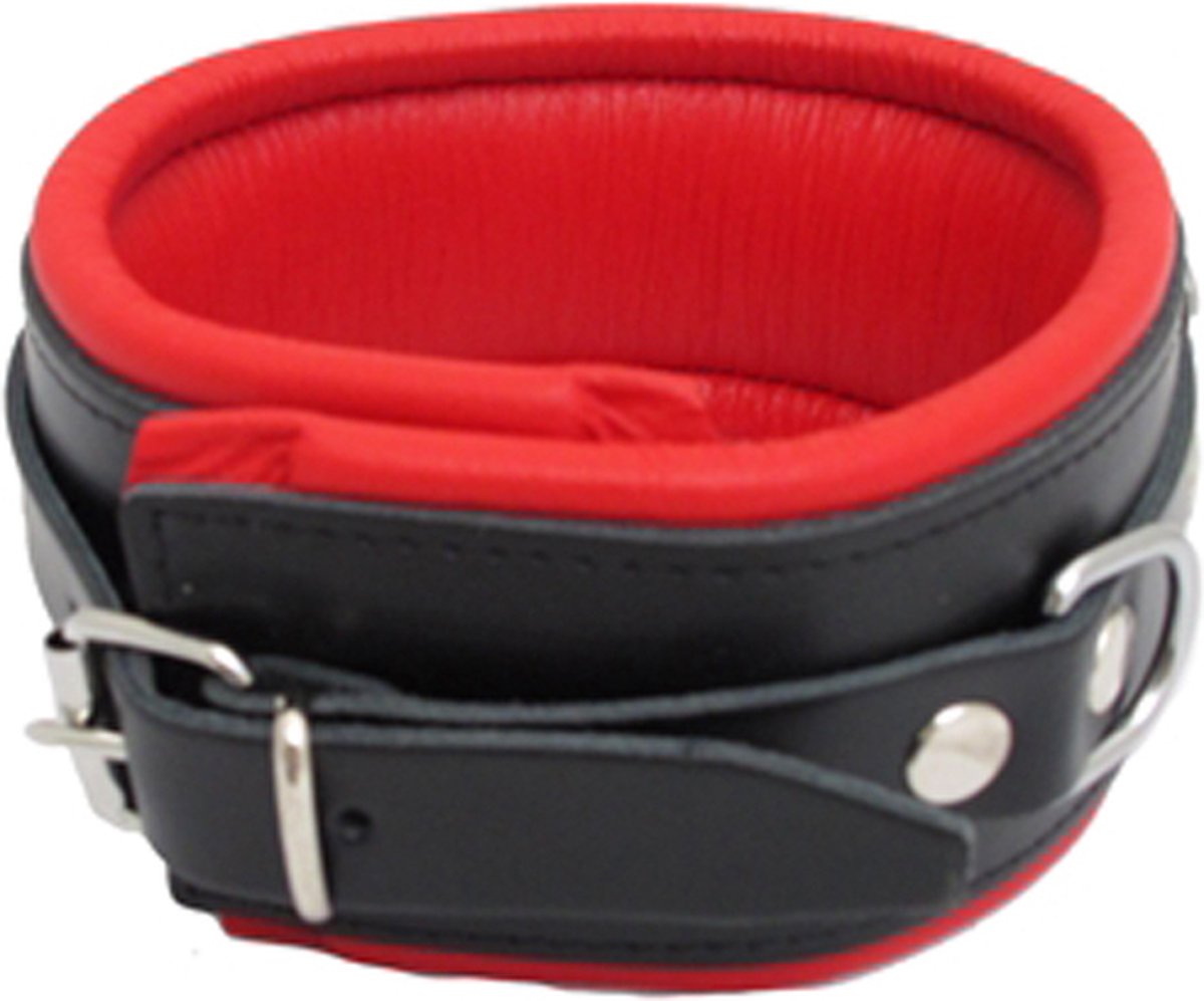 Mister B - leren polsboeien - small - rood