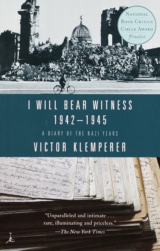 I Will Bear Witness - cover