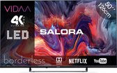 Salora FOD50UV - 50 Inch - Smart TV - 4K Ultra HD - 2023 - VIDAA - Smart tv 50 inch