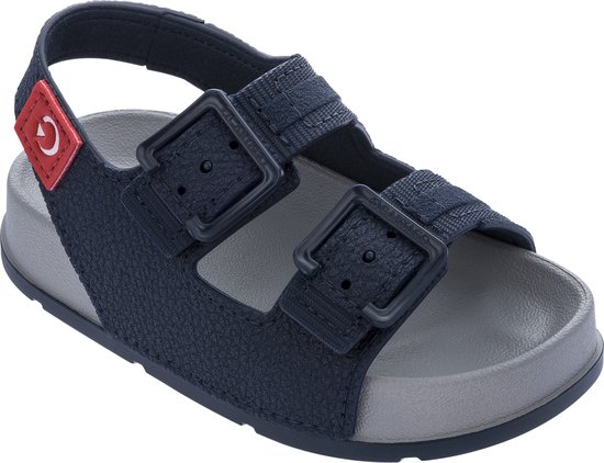 Cartago Milan Baby Sandalen Heren Junior - Grey/Blue/Red - Maat 27