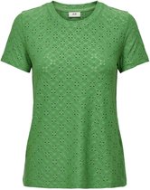 Jacqueline de Yong T-shirt Jdycathinka S/s Tag Top Jrs Noos 15158450 Green Bee Dames Maat - XS