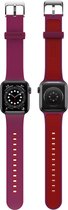 OtterBox Apple Watch 1 / 2 / 3 / 4 / 5 / 6 / 7 / 8 / 9 / SE 45MM / 44MM / 32MM Bracelet Siliconen - Rose