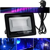Lampe UV Lumière noire étanche - LED UV 50 W 395nm IP66 - Effet de lumière fluorescente