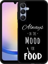 Cazy Hardcase Hoesje geschikt voor Samsung Galaxy A25 Mood for Food II