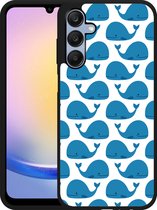 Cazy Hardcase Hoesje geschikt voor Samsung Galaxy A25 Whales