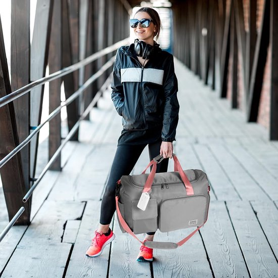 Handbagage tas Opvouwbare reistas 35 liter bagagetas vliegtuig grote weekendtas Crossbody Schoudertas overnachtingstas vakantietas