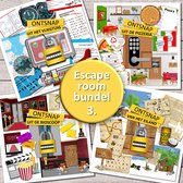 4x Escape room spel voor kinderen 8 t/m12 jr. – escape bundel 3 – download, print & speel – kinderfeestje
