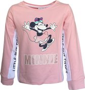 Disney Minnie Mouse Shirt - Lange Mouw - Roze - Maat 128 (8 jaar)