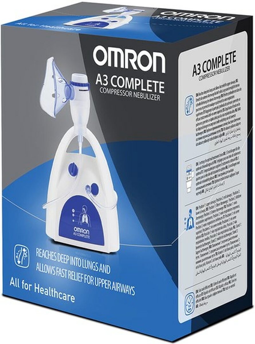 Compresor nebulizador OMRON A3 Complete