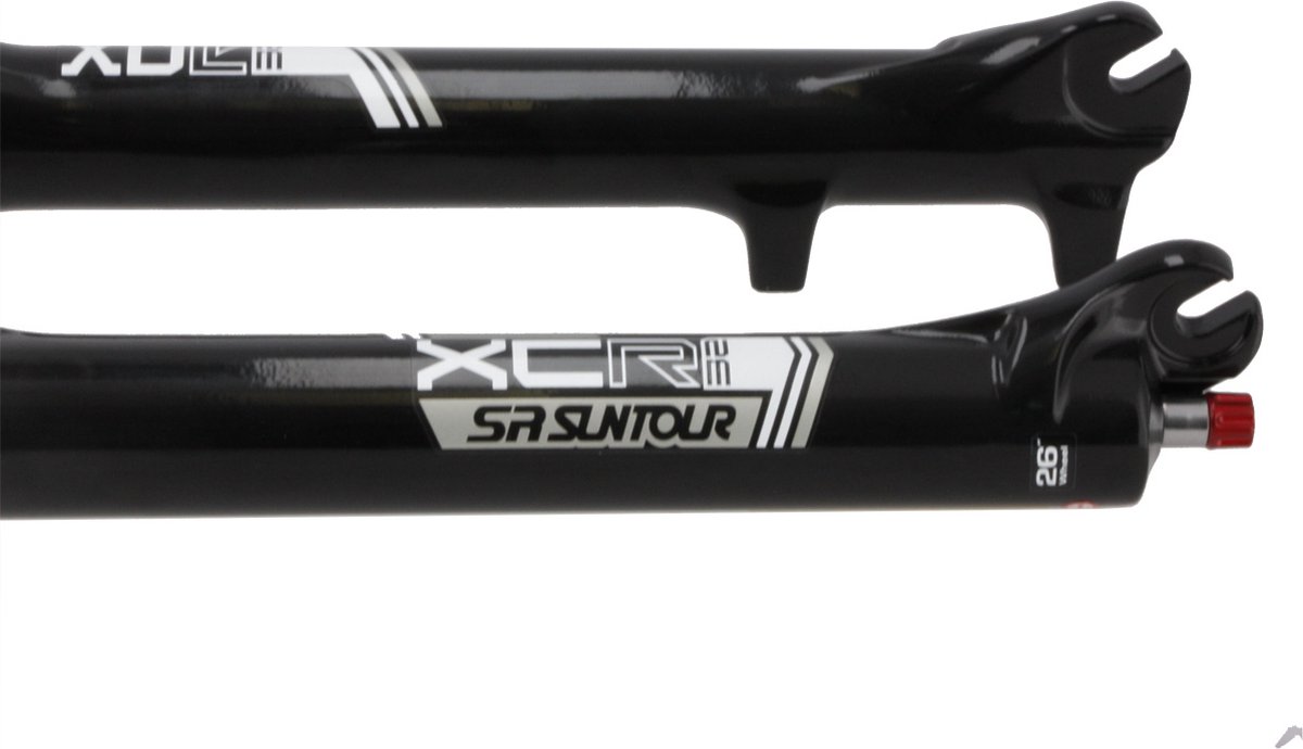 Sr Suntour Xcr32 Air Rl Disc 100mm Remote Lockout SrSuntour Suntour xcr32-air voorvork 26 lor 100mm mat zwart | bol