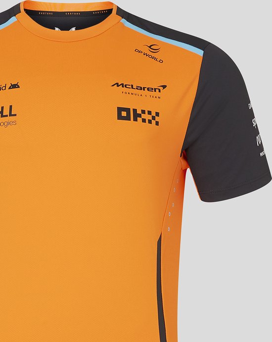Mclaren Teamline Shirt Oranje 2024 XL - Lando Norris - Oscar Piastri van McLaren — afbeelding 5