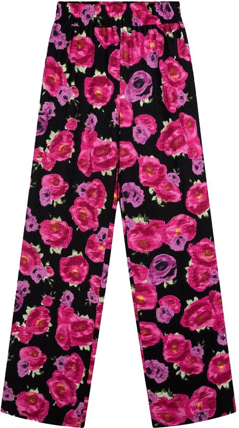 Refined Department Broek Ladies Knitted Wide Pants R2401137404 Nova 955 Flower Dames Maat - S