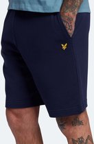 Lyle & Scott Short en molleton - marine foncé