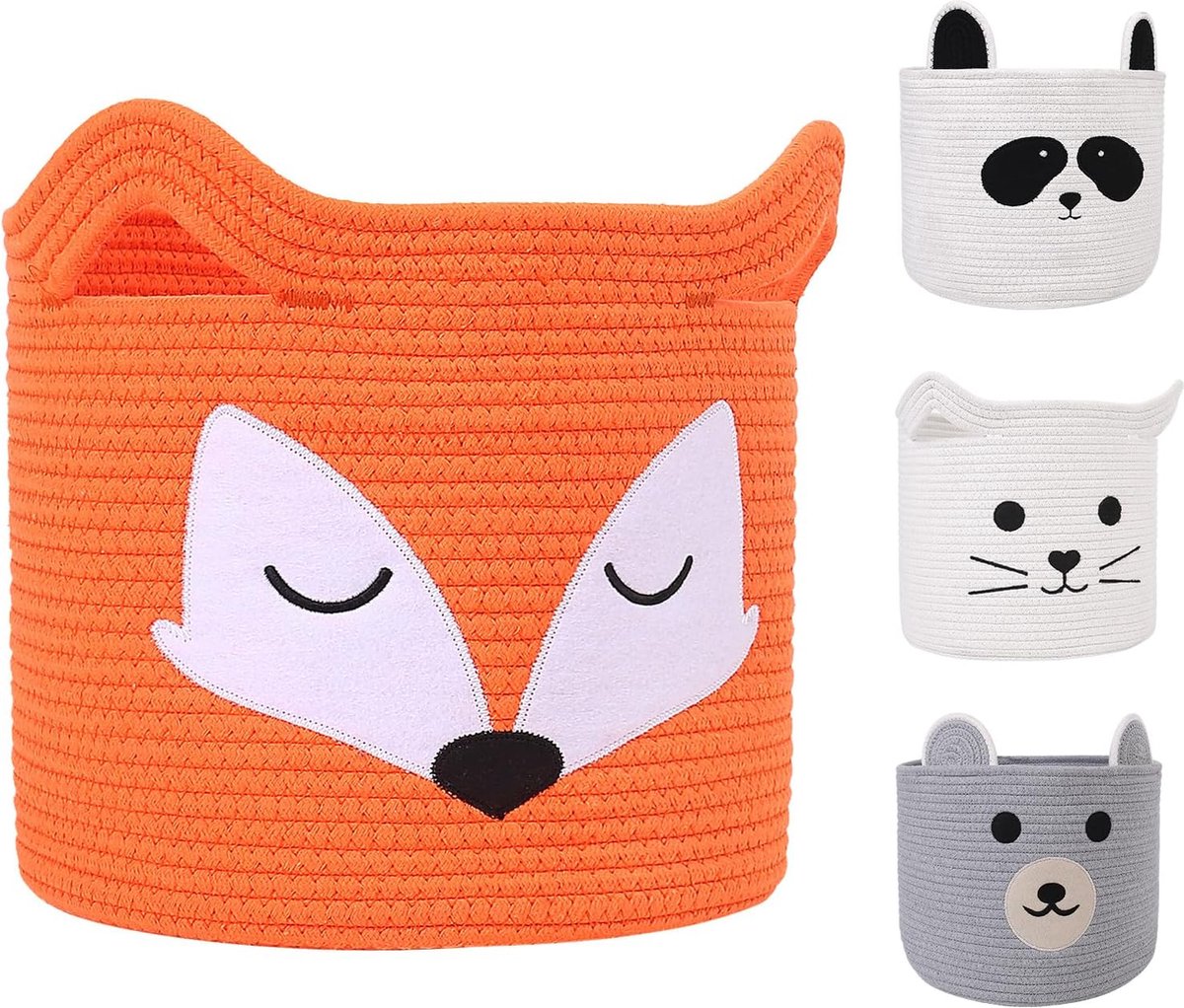 Goedkoopste Opbergmand - Opvouwbare Wasmand - Speelgoed Opbergen - Kallax Inzetstuk - Baby's Kinderkamer - Badkamerorganizer