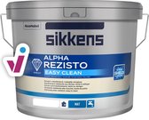 Sikkens Alpha Rezisto Easy Clean - Peinture pour les murs - Opaque - A base Water - Wit