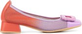 Hispanitas Dames Pumps / Damesschoenen - Leer - hoogte 3 cm - BHV243335 - Roze - Maat 38