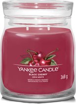 Yankee Candle - Black Cherry Signature Medium Jar - Moederdag cadeau