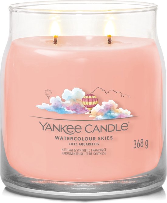 Watercolour Skies Signature Large Jar Candle - Signature Large Jar