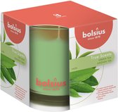 Bolsius Geurkaars True Scents Green Tea - 9.5 cm / ø 9.5 cm