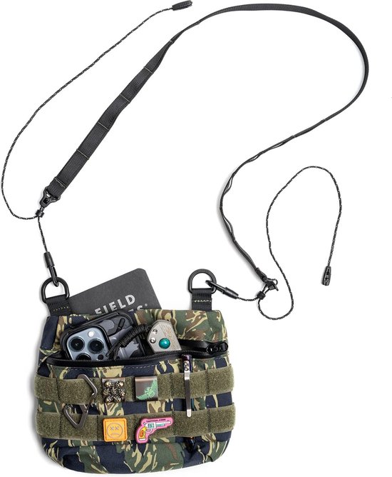 Cache L2 EDC Sling Bag, 500D Cordura nylon crossbody bag organizer, YKK ...