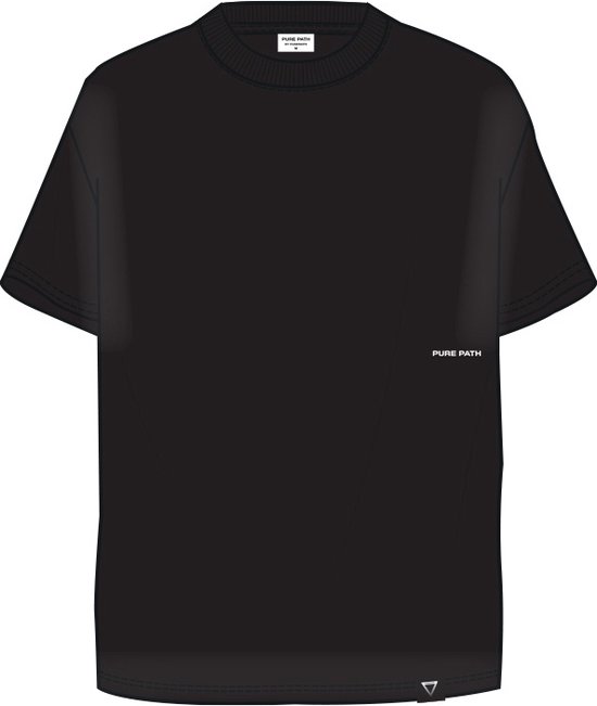 Oversized fit T-shirt Crewneck Black (24010119 - 02)