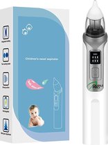 QualiPro Electrische Snotzuiger - Elektrische Neuszuiger - Snotzuiger - Baby Neusreiniger - Neuspompje Baby - Aspirator - Toetenvegers - Snoetenpoetsers