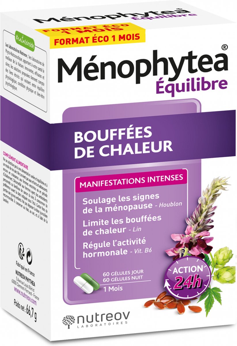 Goedkoopste Menophytea Opvliegers Dag/nacht Caps 120