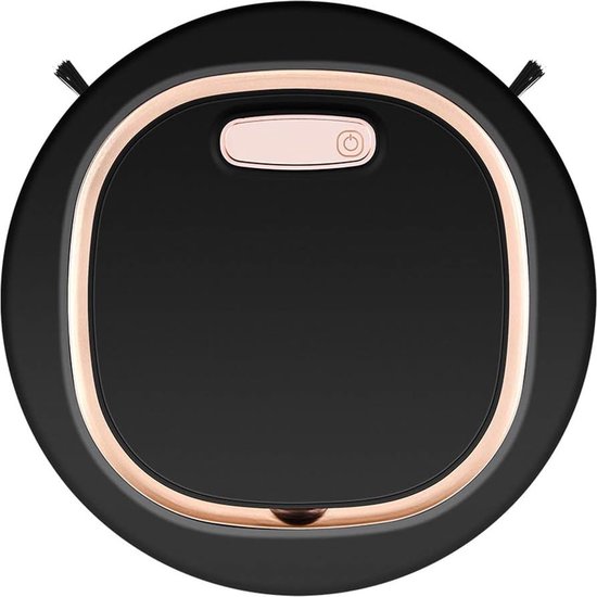 Robotstofzuiger met Dweilfunctie - Robotstofzuiger Huisdieren - Slimme Navigatie - Zwart - Veegmachine - Geschikt voor honden en katten haren - Dweilfunctie