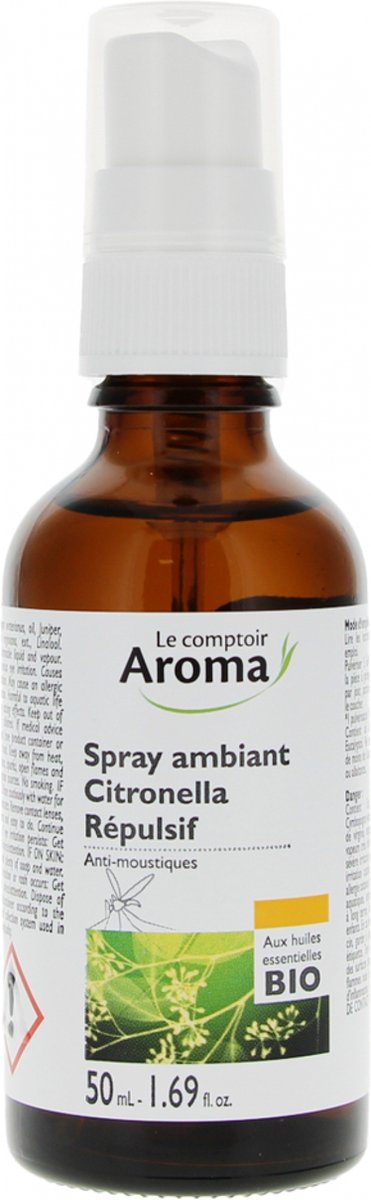 Le Comptoir Aroma Citronella Ambient Spray Etherische Olie Afweermiddel 50 ml