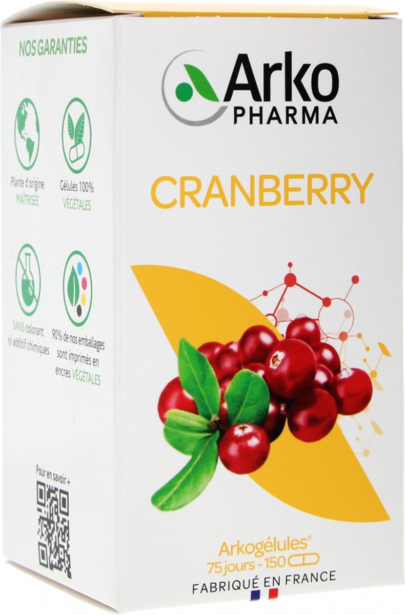 Goedkoopste Arkopharma Arkogélules Cranberry 150 Gélules