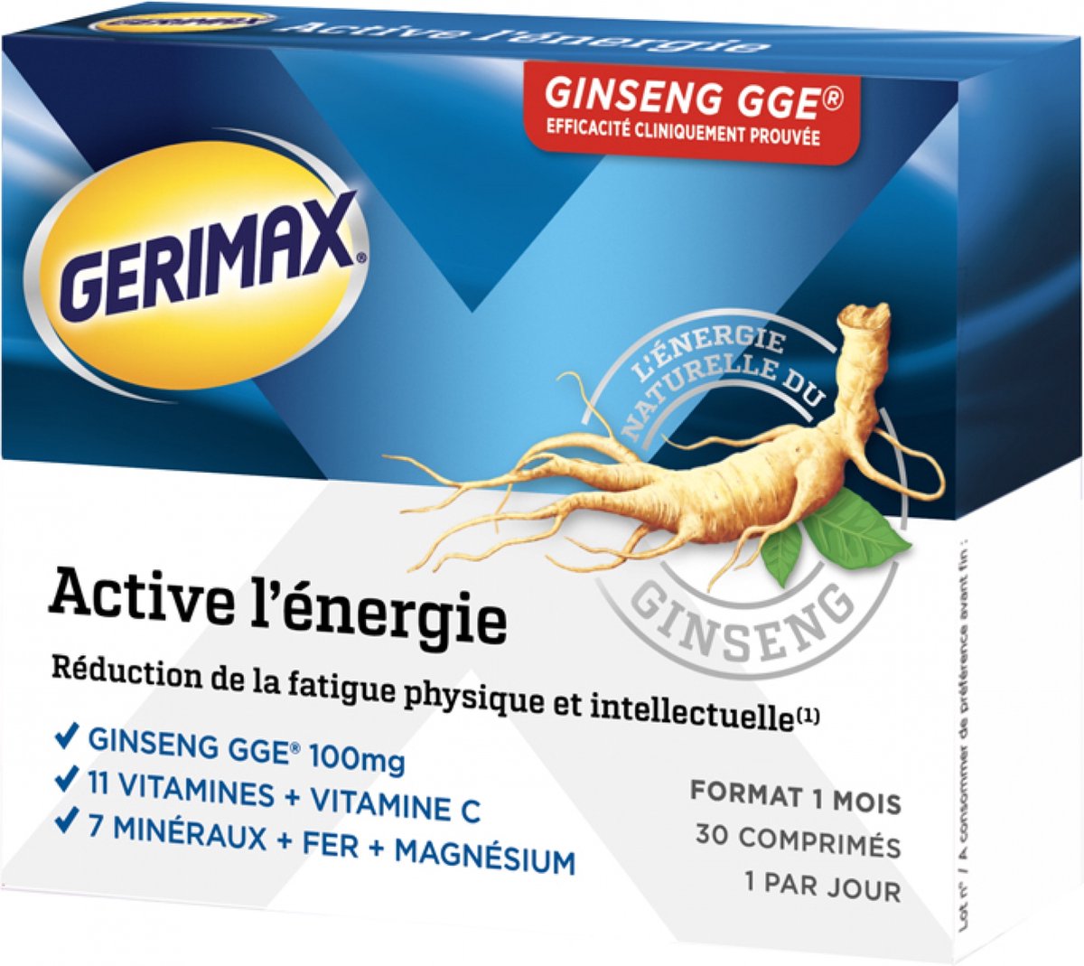 Goedkoopste Gerimax Active Energy 30 Tabletten