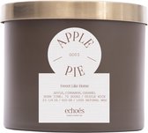 ECHOES LAB Apple Pie Scented Natural Candle - 600 gr