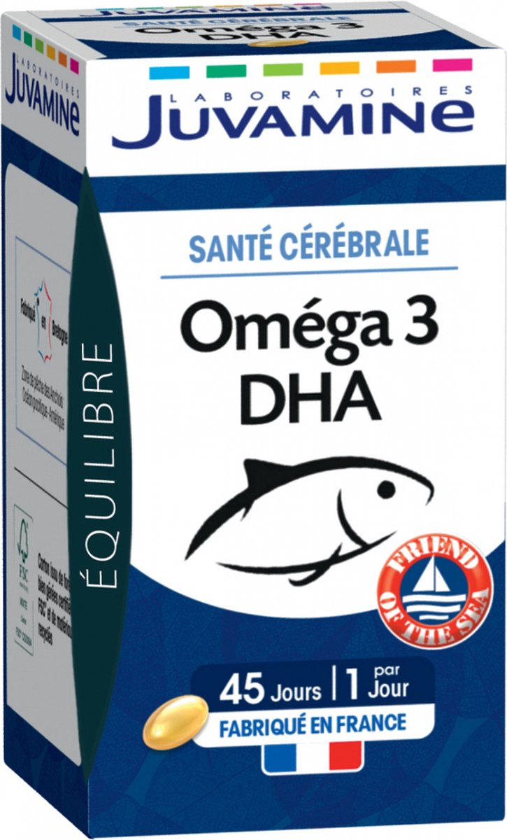 Goedkoopste Juvamine Omega 3 DHA 45 Capsules