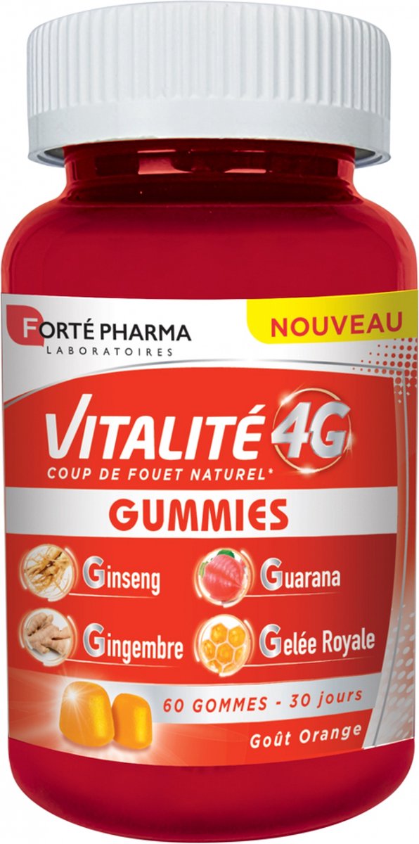 Goedkoopste Forté Pharma Vitaliteit 4G 60 Gummies