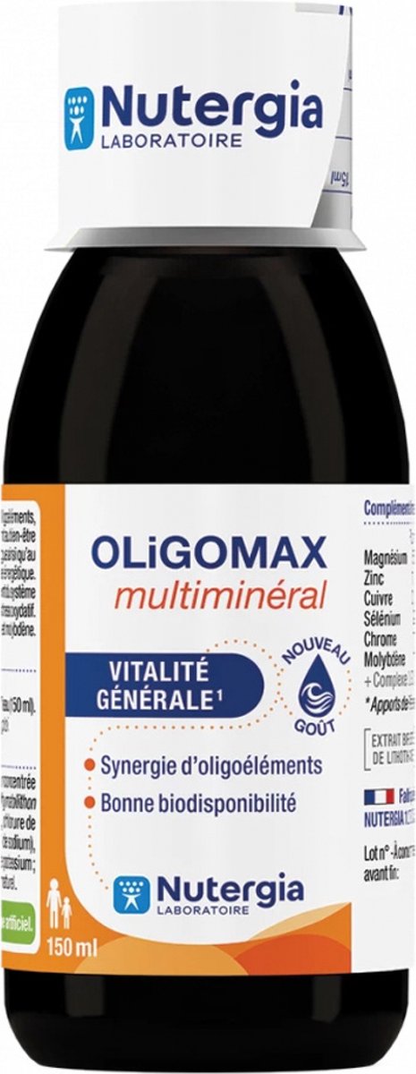 Goedkoopste Nutergia Olligomax Multimineral 150 ml