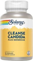 Solaray Cleanse Candida Plus Berberine 90 Plantaardige Capsules