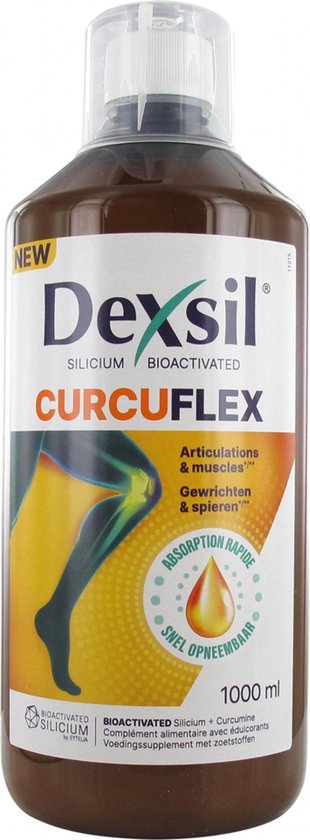 Foto: Dexsil curcuflex 1 l gewrichten spieren kurkuma silicium koper