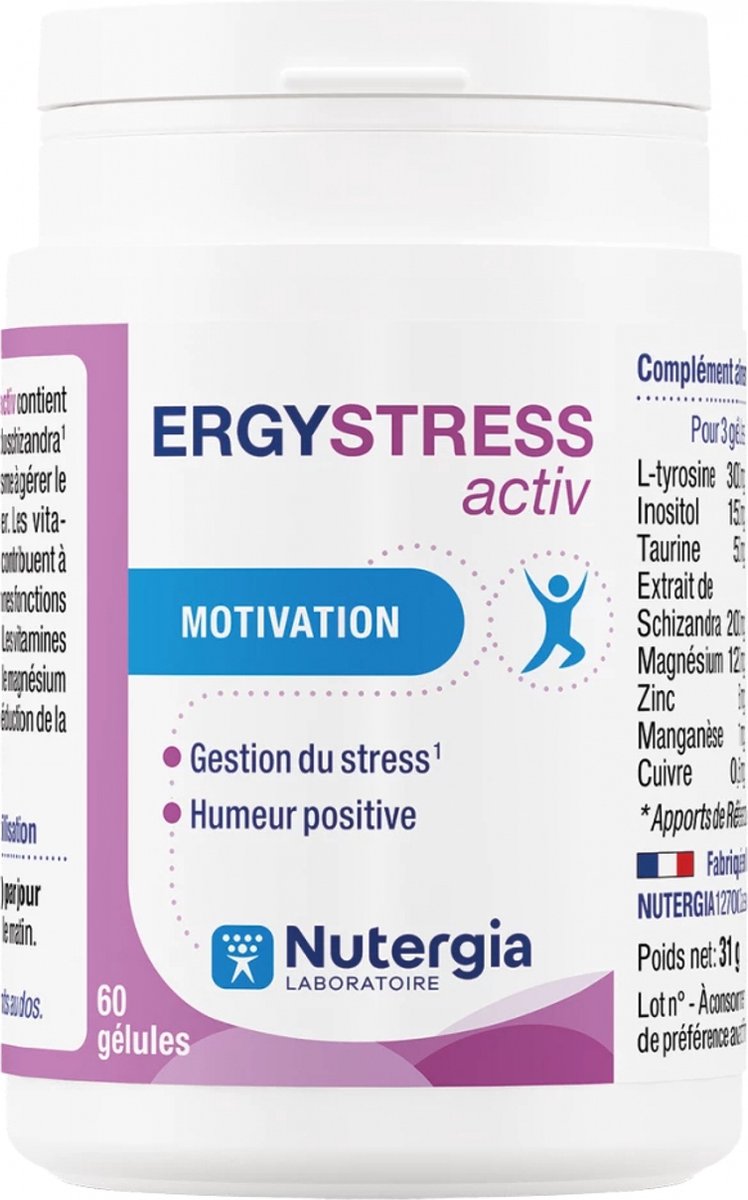 Goedkoopste Ergystress Activ Caps 60 Verv.3006830