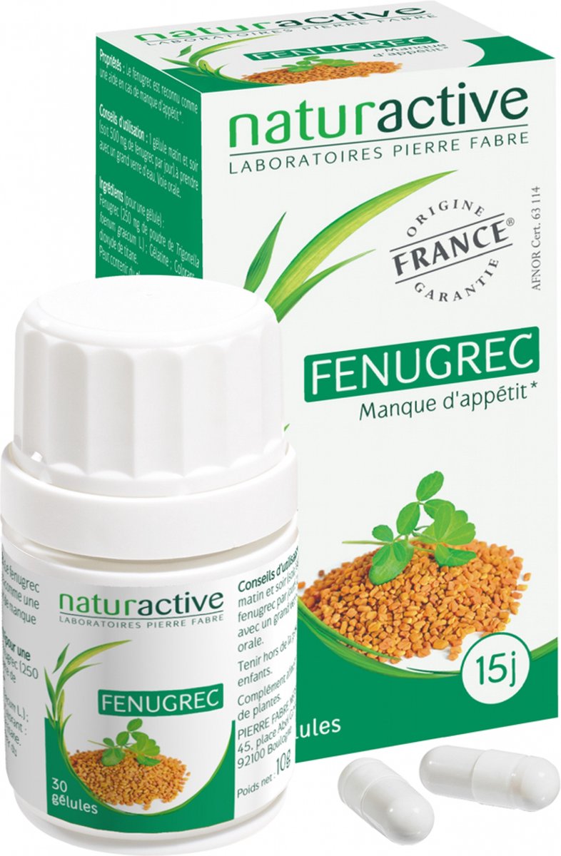 Naturactive Fenegriek 30 Capsules