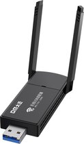 DrPhone TurboLink - 1300Mbps - 5Ghz WiFi Adapter Dongle - Draadloos en Supersnel WiFi