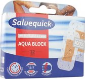 Salvequick Aqua Block 12 Pansements