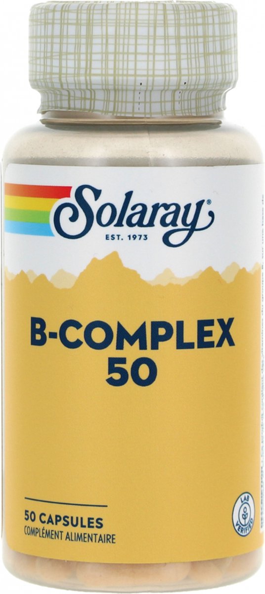 Solaray B-Complex 50 Capsules