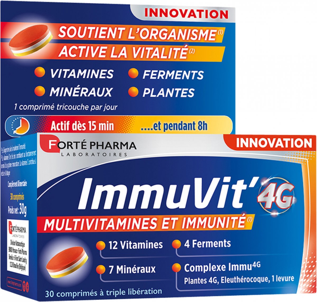 Goedkoopste Forté Pharma ImmuVit' 4G 30 Tabletten