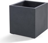 Elho Plantenbak - Pot Grigo Cube Antraciet - D60H60 - 1 Stuk - cm