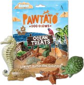 Benevo Pawtato - Ocean Treats (medium) - Veganistisch - Gezond en Duurzaam - Leuke dierenvormen